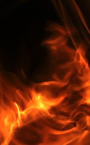 Preview wallpaper fire, flame, black, bonfire