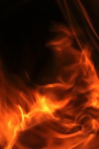 Preview wallpaper fire, flame, black, bonfire