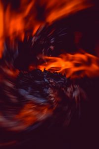Preview wallpaper fire, flame, blur, rotation