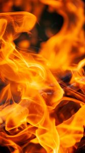 Preview wallpaper fire, flame, bright, burning