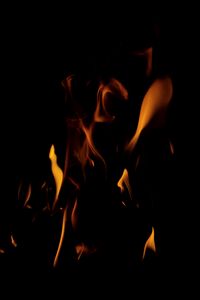 Preview wallpaper fire, flame, dark, darkness