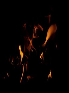 Preview wallpaper fire, flame, dark, darkness