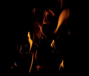 Preview wallpaper fire, flame, dark, darkness