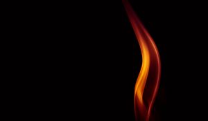 Preview wallpaper fire, flame, dark, black