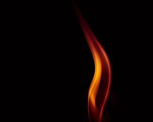 Preview wallpaper fire, flame, dark, black