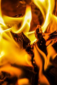 Preview wallpaper fire, flame, dark, macro