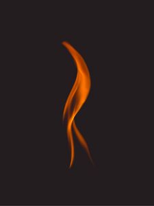 Preview wallpaper fire, flame, dark background, black