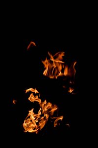 Preview wallpaper fire, flame, darkness