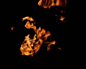 Preview wallpaper fire, flame, darkness