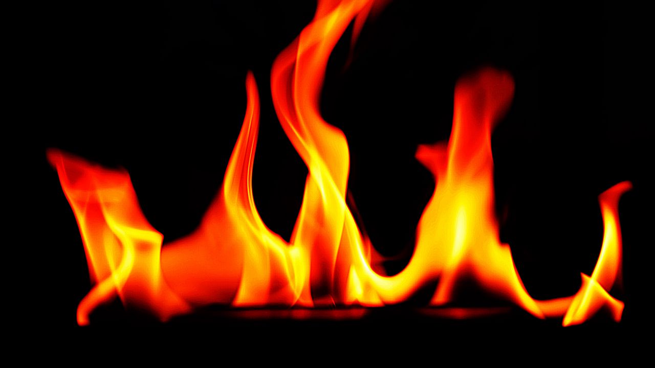 Wallpaper fire, flame, flames, macro