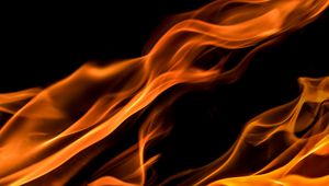 Preview wallpaper fire, flame, wavy, shape