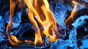 Preview wallpaper fire, flames, ash
