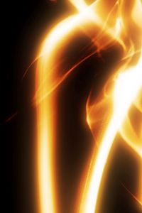 Preview wallpaper fire, line, background, dark