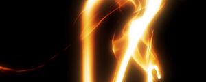 Preview wallpaper fire, line, background, dark