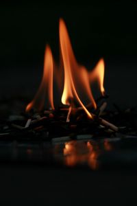 Preview wallpaper fire, matches, flame
