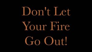 Preview wallpaper fire, motivation, inspiration, inscription