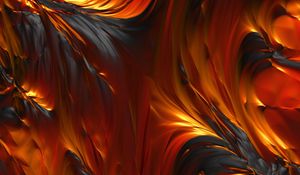 Preview wallpaper fire, oil, paint, oiled