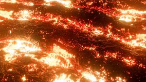 Preview wallpaper fire, sparks, coal, charred