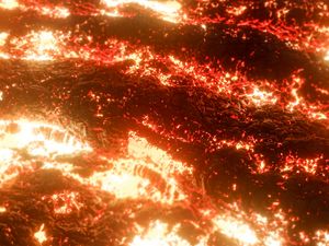 Preview wallpaper fire, sparks, coal, charred