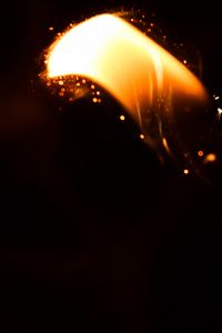 Preview wallpaper fire, sparks, light, darkness, dark