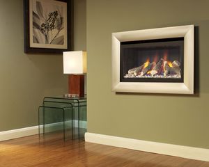 Preview wallpaper fireplace, creative, design, picture, frame