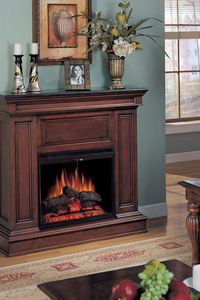 Preview wallpaper fireplace, design, example, shelf