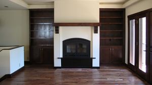 Preview wallpaper fireplace, example, interior, floor