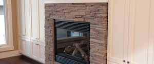 Preview wallpaper fireplace, glass, design