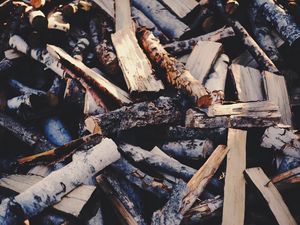 Preview wallpaper firewood, logs, timber