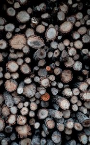 Preview wallpaper firewood, logs, wood, wooden