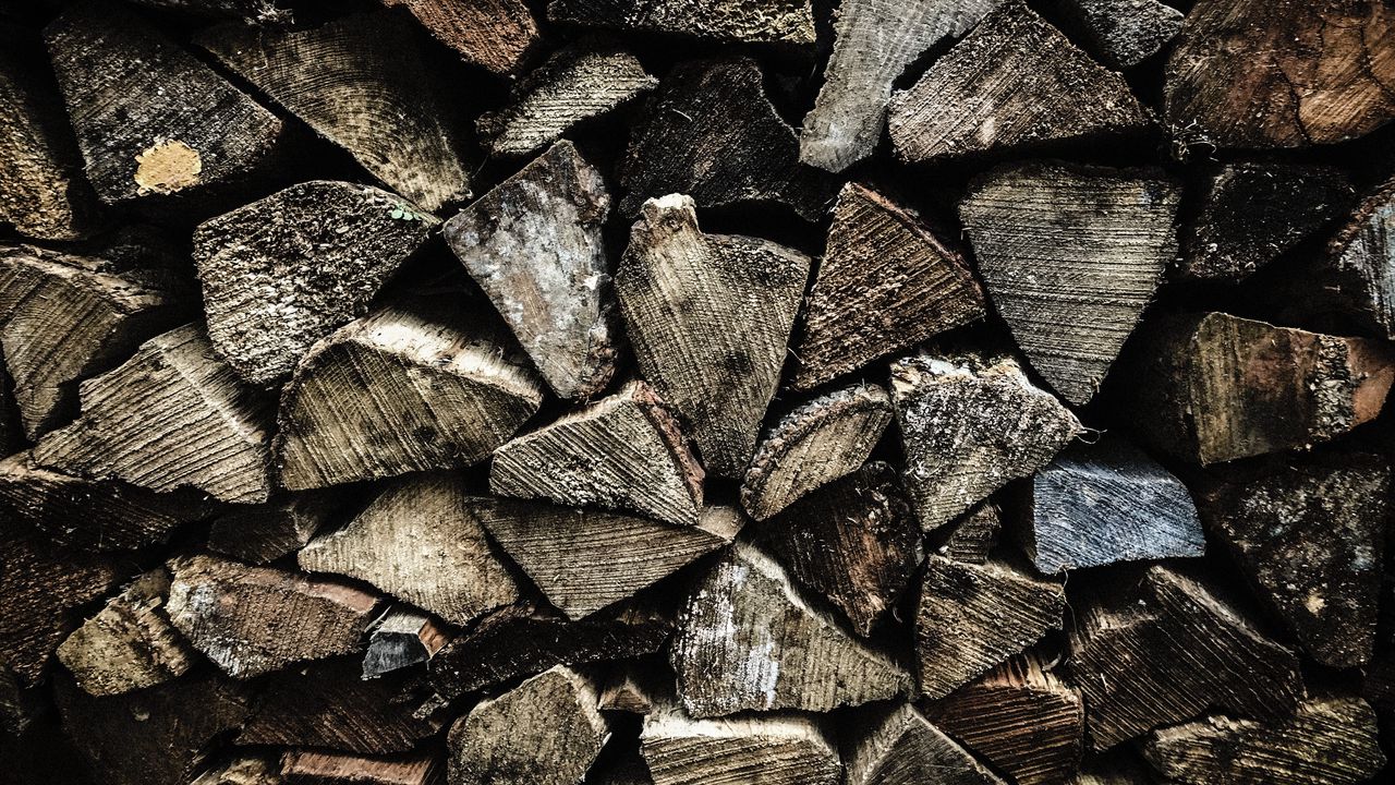 Wallpaper firewood, texture, wooden