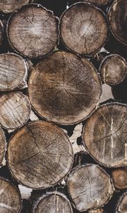 Preview wallpaper firewood, wood, wooden