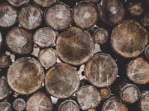 Preview wallpaper firewood, wood, wooden