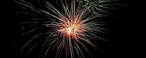 Preview wallpaper fireworks, celebration, explosion