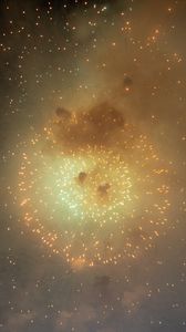 Preview wallpaper fireworks, explosion, sparks, smoke, light
