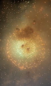 Preview wallpaper fireworks, explosion, sparks, smoke, light