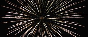 Preview wallpaper fireworks, glow, sparks