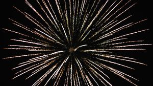 Preview wallpaper fireworks, glow, sparks