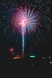 Preview wallpaper fireworks, salute, holiday, sparks, glitter, light