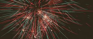 Preview wallpaper fireworks, salute, sparks, colorful, night, darkness