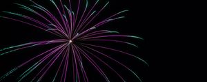 Preview wallpaper fireworks, salute, sparks, holiday, night