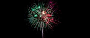 Preview wallpaper fireworks, salute, sparks, colorful