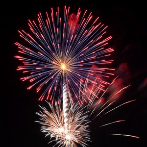 Preview wallpaper fireworks, sparks, explosion, lights
