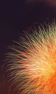 Preview wallpaper fireworks, sparks, light, night, dark