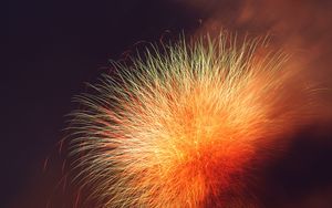 Preview wallpaper fireworks, sparks, light, night, dark