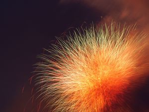Preview wallpaper fireworks, sparks, light, night, dark