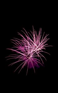 Preview wallpaper fireworks, sparks, rays, holiday