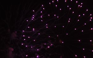 Preview wallpaper fireworks, sparks, shine, dark
