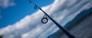 Preview wallpaper fishing rod, rings, blur