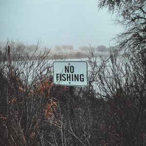 Preview wallpaper fishing, warning, nadi, words
